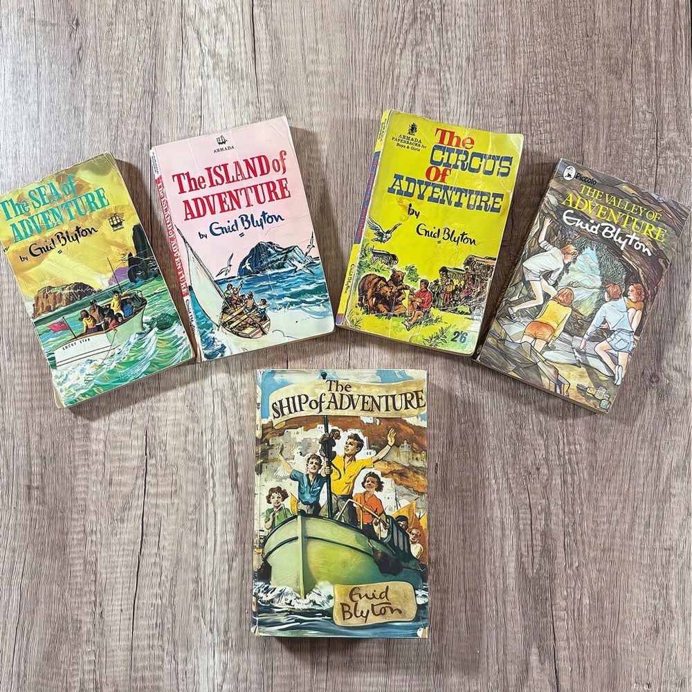 Enid Blyton “Adventure” Series Books for Kids